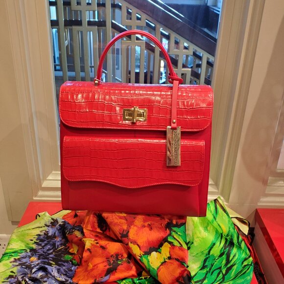 Giordano Hangbag RED with strap - Picture 1 of 11